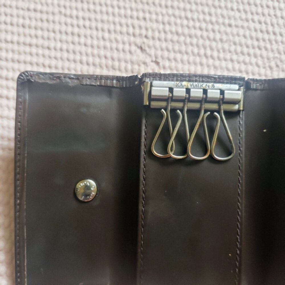 Louis Vuitton Brown Epi Leather Key Holder Case Pouch - Picture 14 of 16